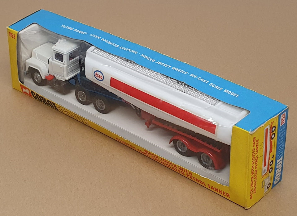 Corgi Original Diecast 1152 - Mack Truck Gloster Saro Artic Petrol Tanker - Esso