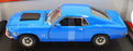 Motor Max 1/18 Scale 73154 - 1970 Ford Mustang Boss 429 Car - Blue