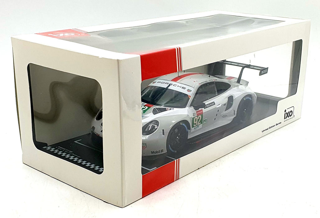 IXO 1/18 Scale LEGT1823019 - Porsche 911 RSR #92 24Hr Le Mans 2021
