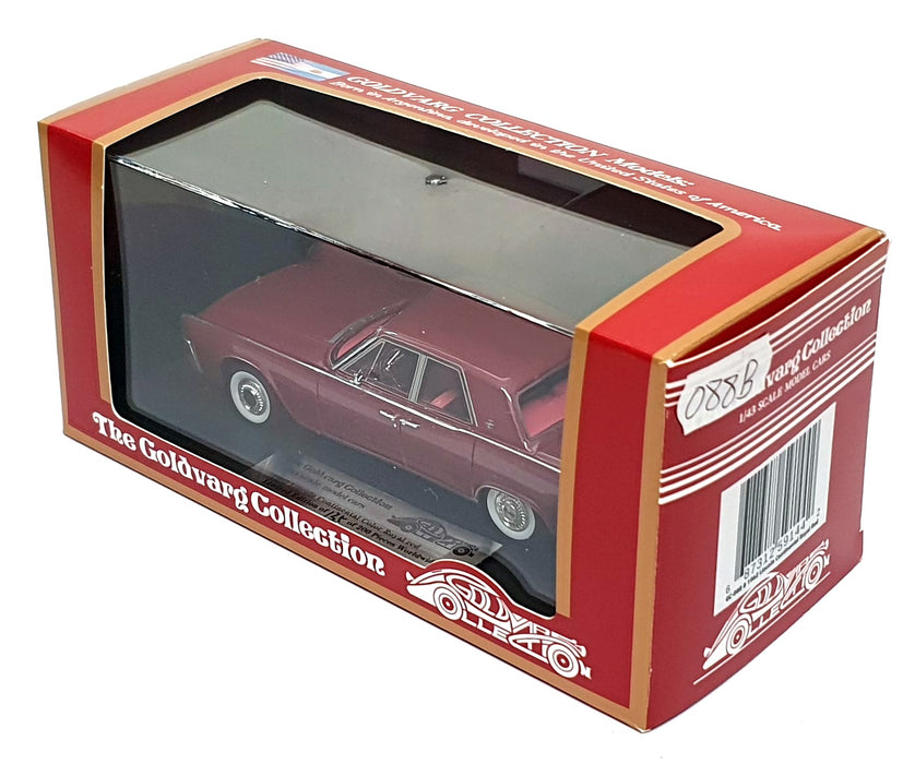 Goldvarg 1/43 Scale GC-088B - 1962 Lincoln Continental - Royal Red