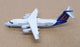 Schabak 1/500 Scale 509909 - BAe 146-300 Aircraft Brussels Airlines OO-DWL