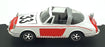 Eligor 1/43 Scale 100878 - Porsche 911 Targa Rijspolitie #33 - White/Red