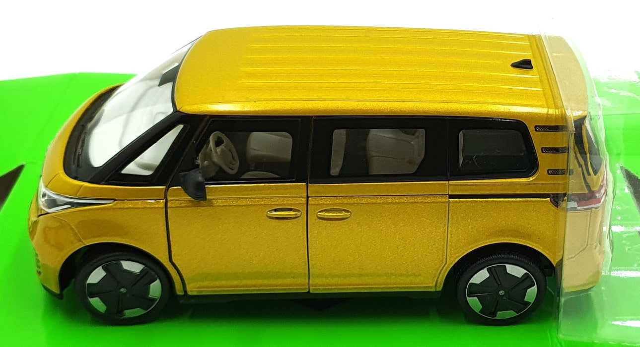 Welly NEX 1/27 Scale Diecast 24119W-M.YL  - VW ID Buzz - Met. Gold