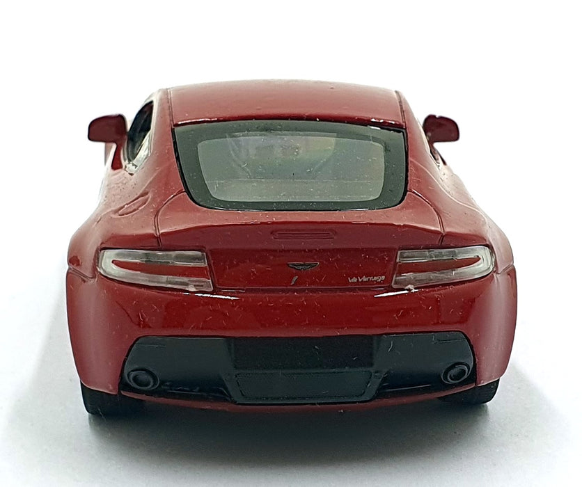 Welly Model 12cms Pull Back and Go 301125A - Aston Martin V12 Vantage - Dark Red