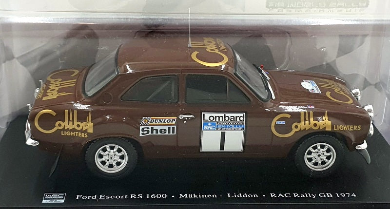 Hachette 1/24 Scale G113U039 - Ford Escort RS 1600 RAC 1974 - Makinen