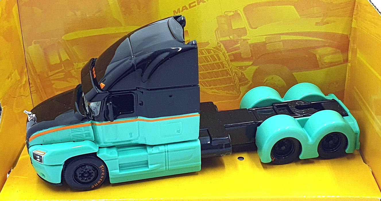 Maisto 1/64 Scale Diecast 12389 - Mack Anthem Custom Rigs Truck - Green/Black