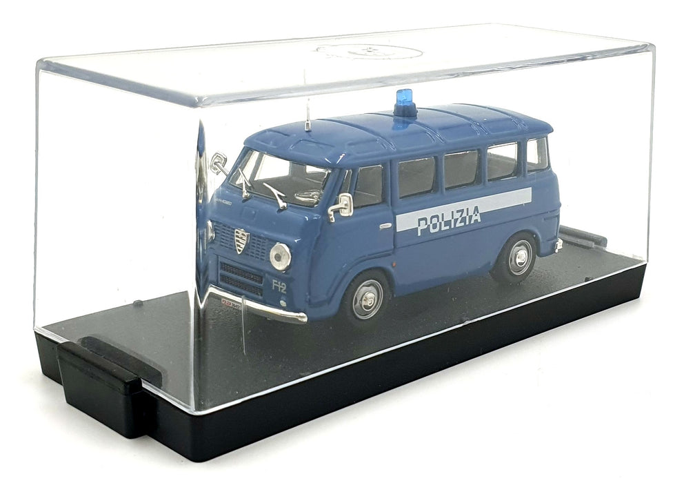 ProgettoK 1/43 Scale PK 332 - Alfa Romeo Romeo F12 Minibus Polizia - Blue