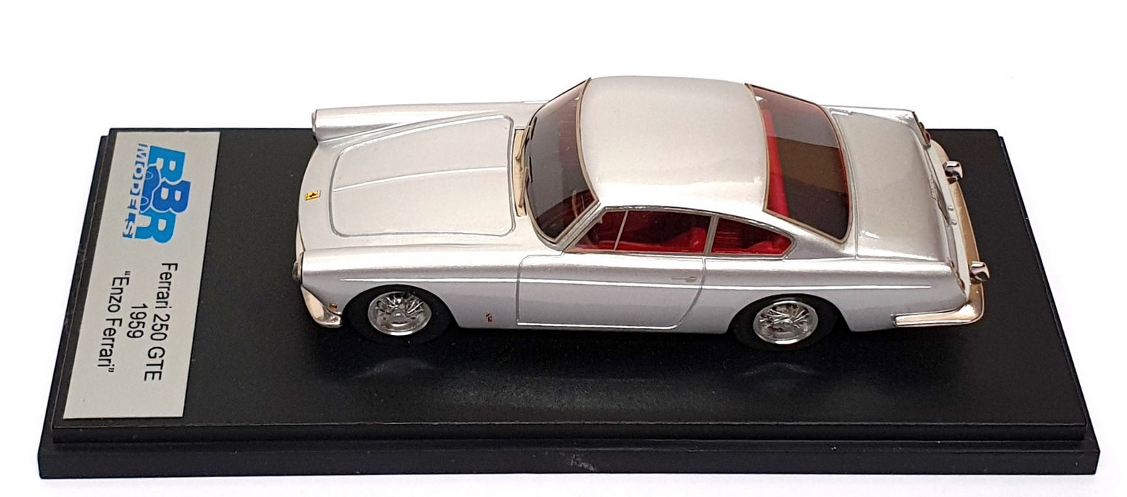 BBR Models 1/43 Scale BBR52A - 1959 Ferrari 250 GTE Enzo Personal Car - Silver