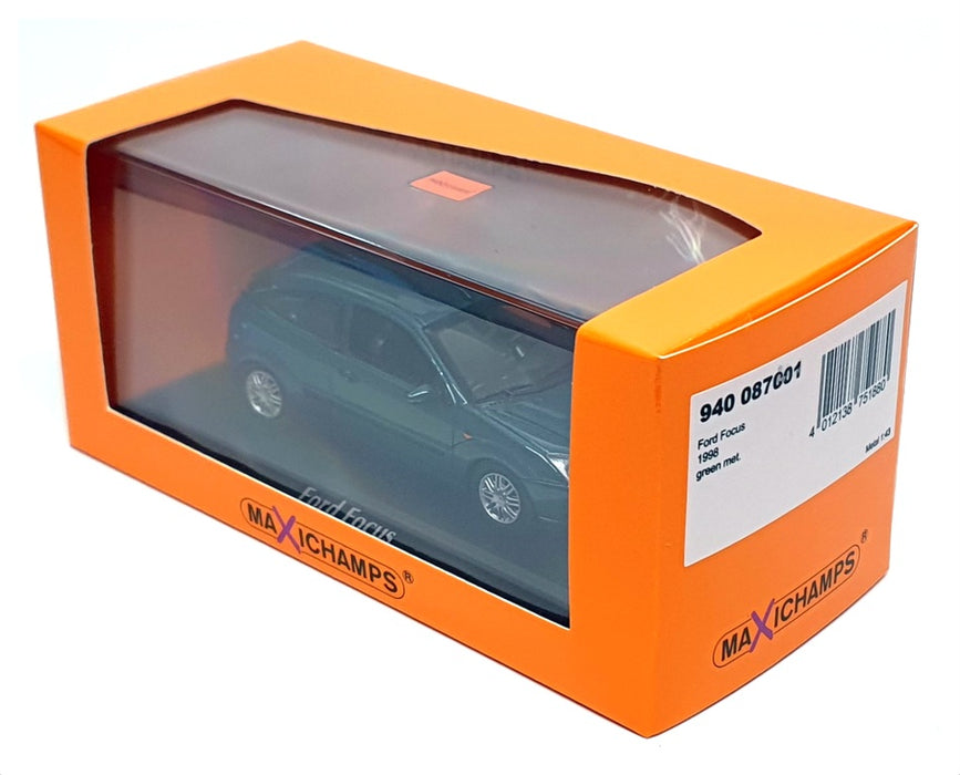 Maxichamps 1/43 Scale 940 087001 - 1998 Ford Focus - Met Green
