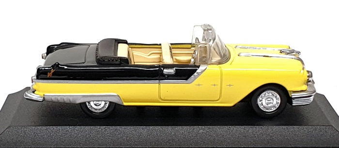 New Ray 1/43 Scale Diecast 48016 - 1955 Pontiac Starchief - Yellow/Black