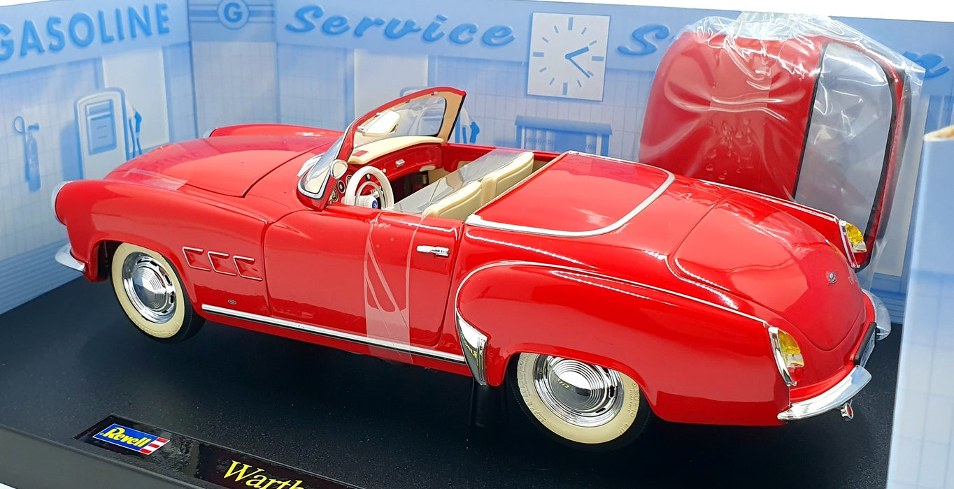 Revell 1/18 Scale Diecast 08839 - Wartberg 313 Sportscoupe - Red