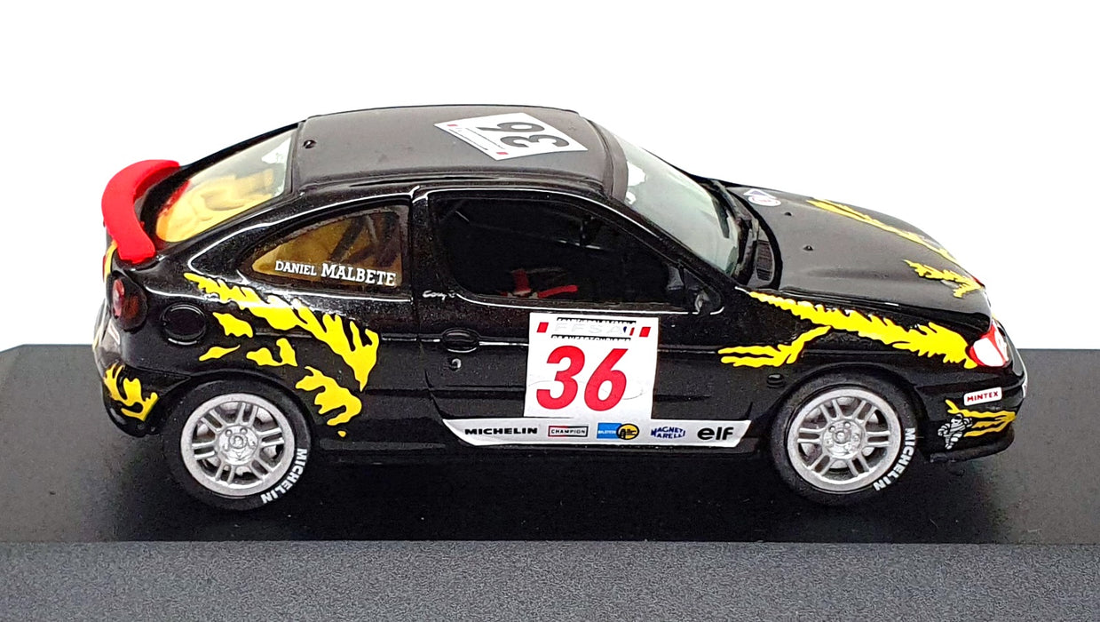 Onyx 1/43 Scale XTC99021 - Renault Megane #36 FTCC 98 D. Malbete - Black