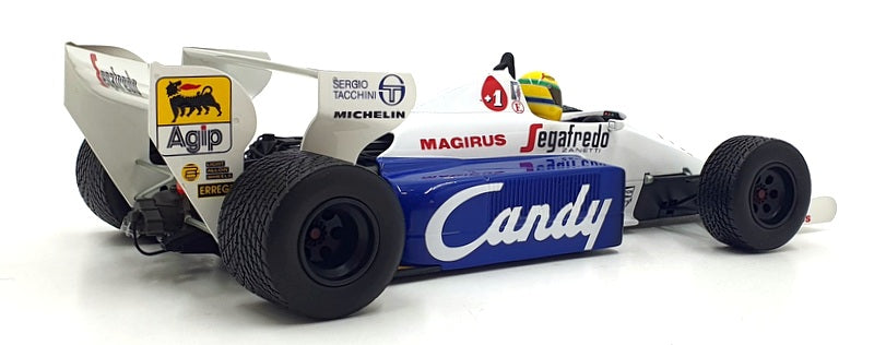 Minichamps 1/18 Scale 540 843819 Toleman Hard TG184 #19 Senna 2nd Monaco GP 1984