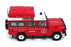 Corgi 1/43 Scale EX07717 - Land Rover Defender Sapeurs Pompiers - Red