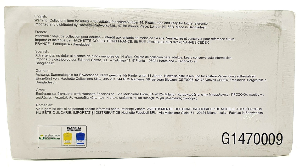 Hachette 1/43 Scale G1470009 - 1994 Ford Aeromax Truck - Tide