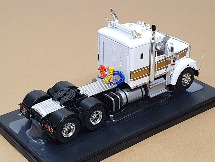 Ixo 1/43 Scale Diecast TR210.22 - 2012 Freightliner Coronado Truck - White/Gold