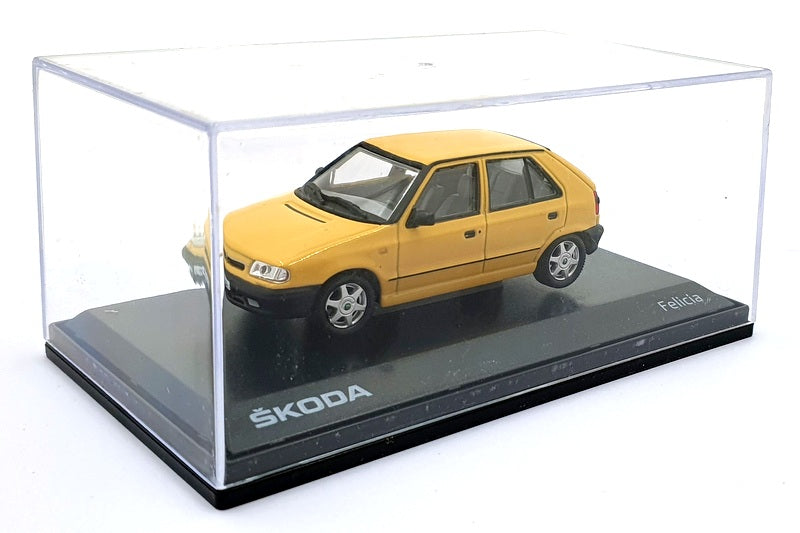 Abrex 1/43 Scale Diecast 143ABS 709GI - 1994 Skoda Felicia - Yellow