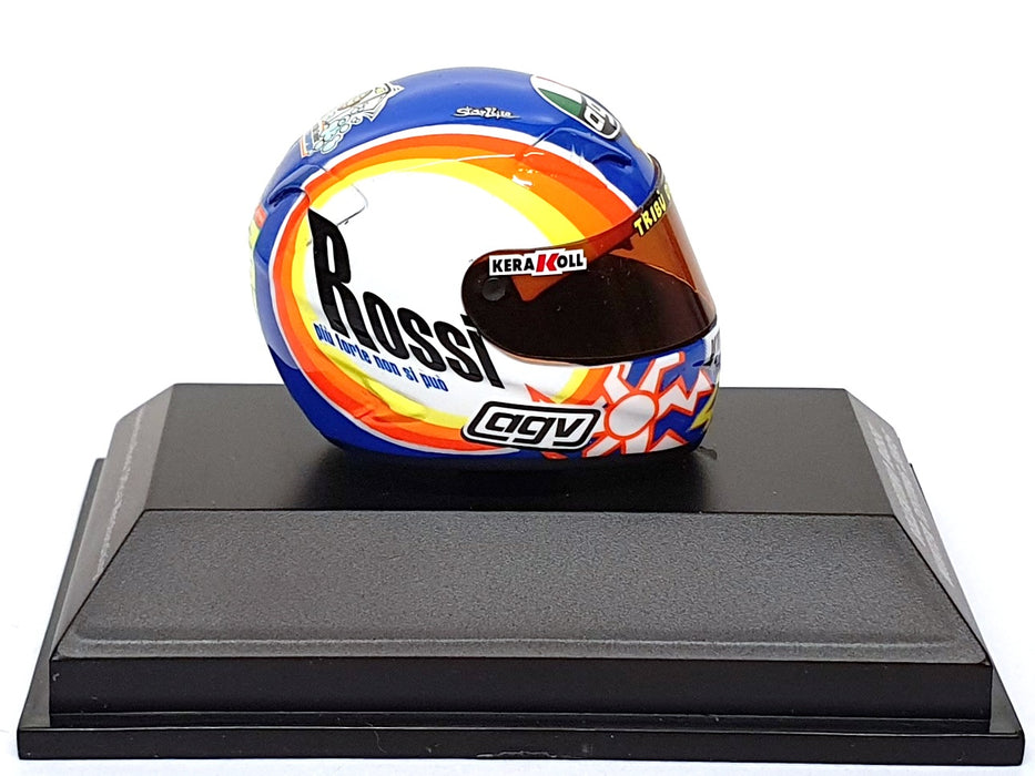 Minichamps 1/8 Scale 397 050099 - AGV Helmet Winter Testing 2005 Valentino Rossi
