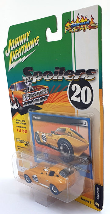 Johnny Lightning 1/64 Scale JLSF017 - Spoilers 20 Cheetah #55 - Orange