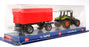 Siku 08129 - Claas Ares 697 ATZ Tractor & Trailer - Green/Red