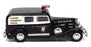 Matchbox DYM38021 - 1933 Cadillac Salt Lake City Police Dept. - Black/White
