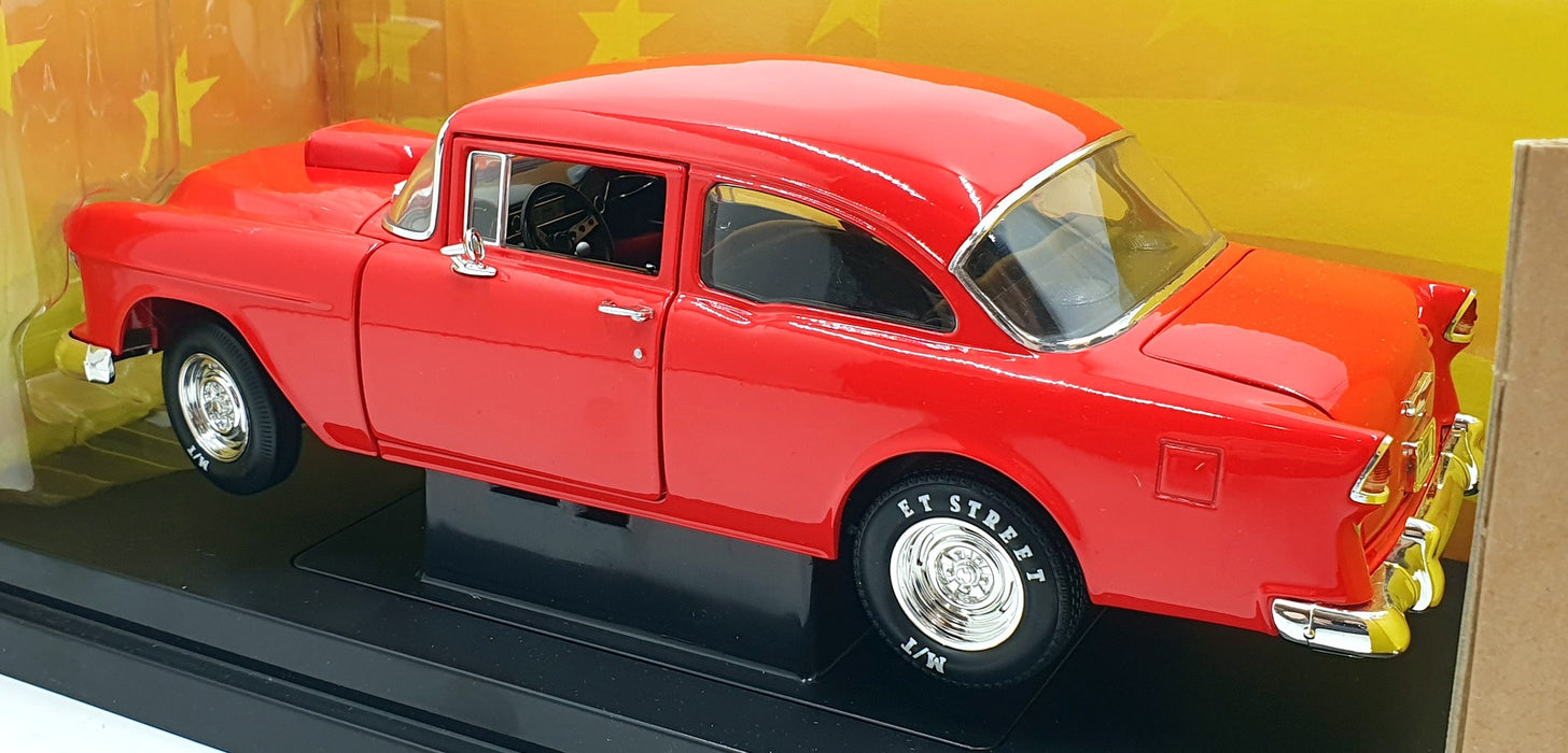 Ertl 1/18 Scale Diecast 32840 - 1955 Chevy Street Machine - Red