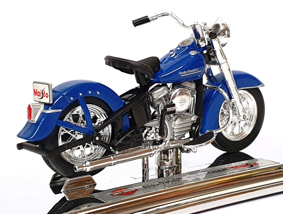 Maisto 1/18 Scale 39360 - 1953 Harley Davidson 74FL Hydra Glide - Blue