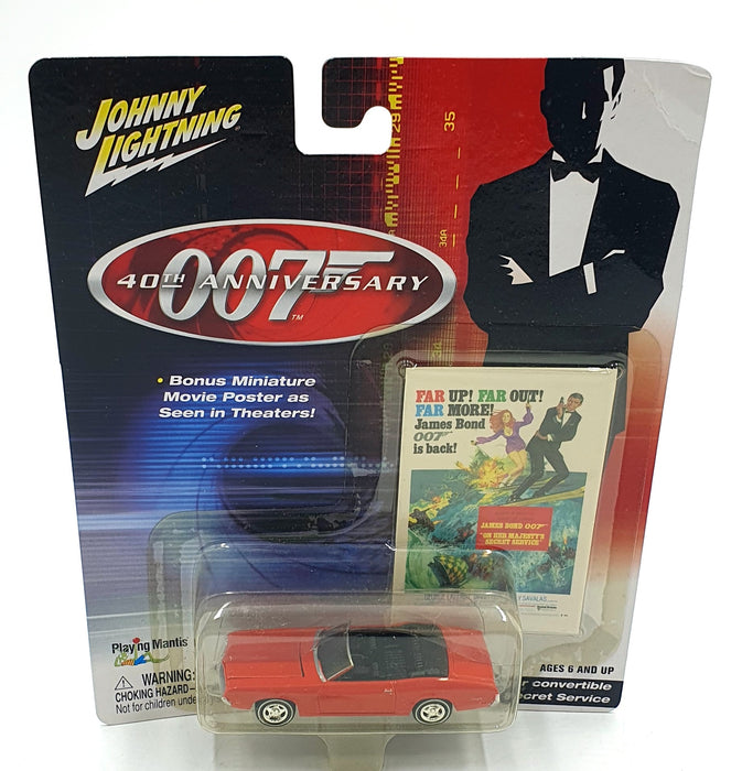 Johnny Lightning 1/64 Scale 261-05 - Mercury Cougar 007 On Her Majesty's SS
