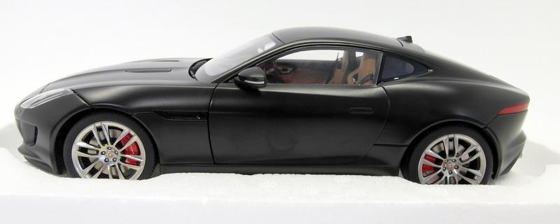 Autoart 1/18 Scale 73652 - Jaguar F-Type 2015 R Coupe - Matt Black