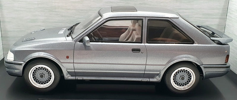 Model Car Group 1/18 Scale MCG18272 Ford Escort RS Turbo - Met. Grey