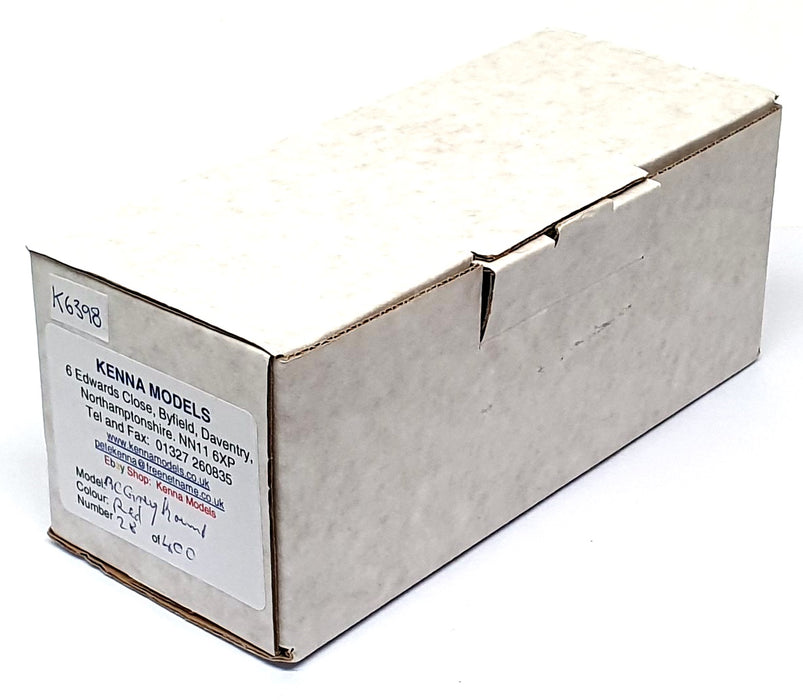 Kenna Models 1/43 Scale K6380 - AC Greyhound - Red