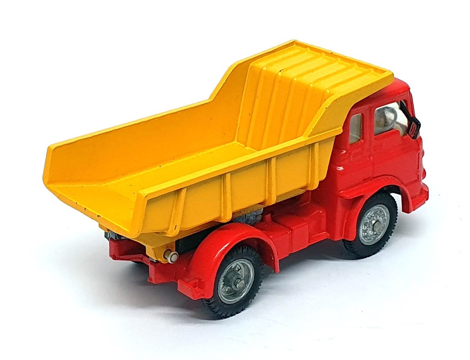 Corgi Toys Original Diecast Model 494 - Bedford Tipper Truck - Red/Yellow