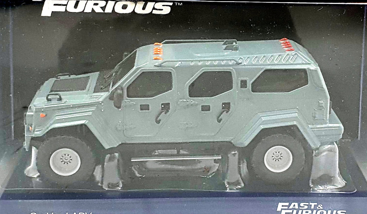 DeAgostini 1/43 Scale F220CMC026 - Fast and Furious Gurkha LAPV Truck - Grey