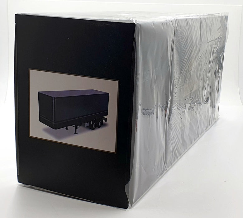 KK Scale Road Kings 1/18 Scale RK180162 - Semi Automatic Truck Trailer Met Grey