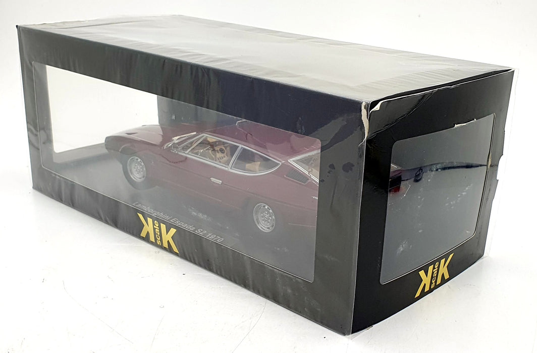 KK Scale 1/18 Scale Diecast KKDC181402 - 1970 Lamborghini Espada S2 - Met. Red