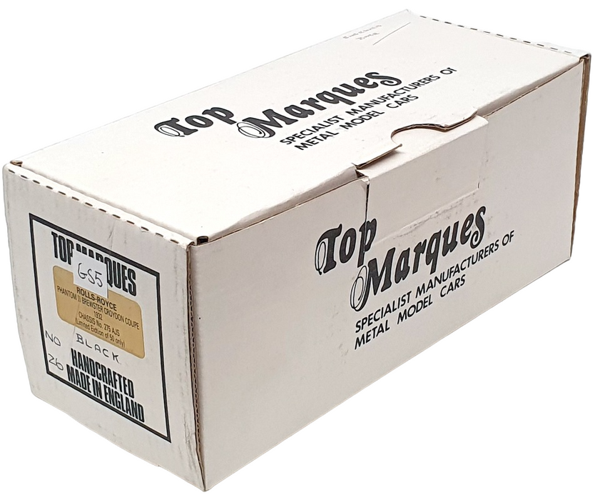 Top Marques Gold Series 1/43 Scale GS5 - 1932 Rolls Royce Phantom II Top Marques Gold Series 1/43 Scale GS5 - 1932 Rolls Royce Phantom II