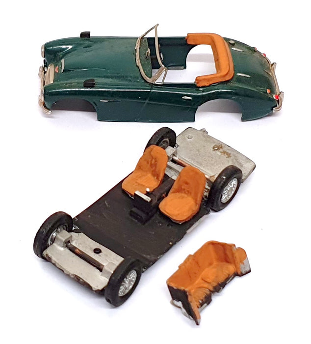 K&R Replicas 1/43 Scale LIB11L - Austin Healey 3000 Mk3 - Green
