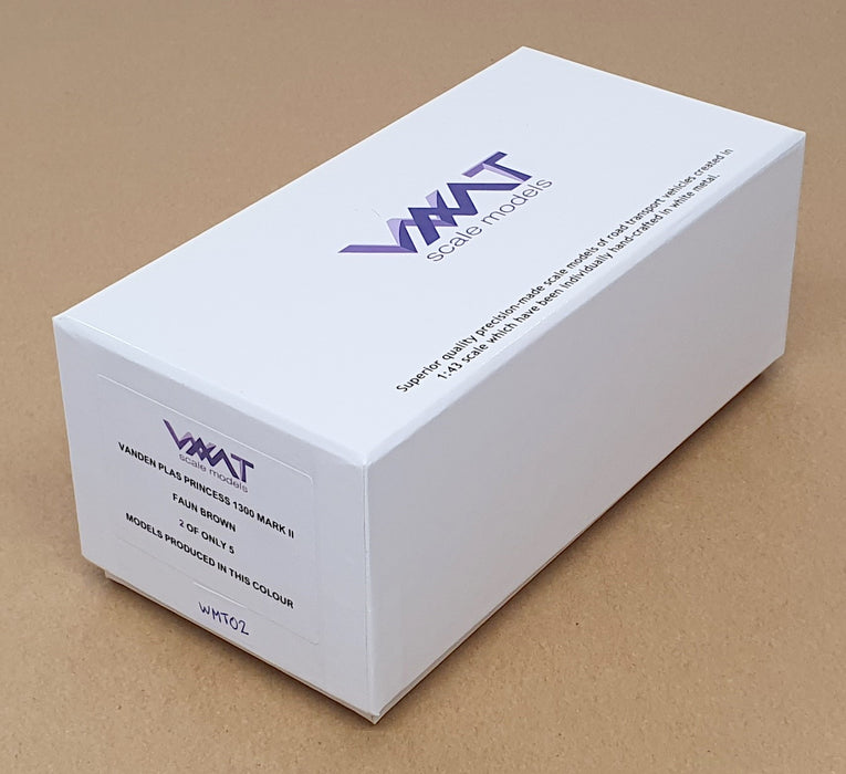 WMT 1/43 Scale WMT02 - Vanden Plas Princess 1300 Mk2 - Faun Brown #2 Of Only 5