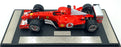 Hot Wheels 1/18 Scale diecast DC161123A - Ferrari F2002 M.Schumacher F1 Winner
