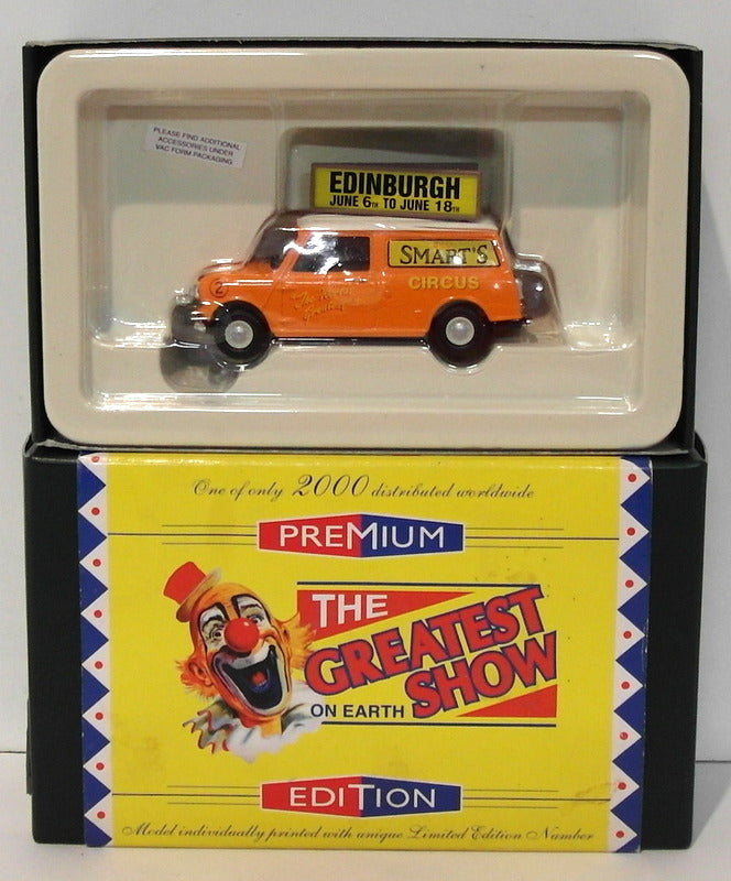 Corgi 1/43 Scale Diecast CC02001 - Mini Van - Billy Smarts Circus