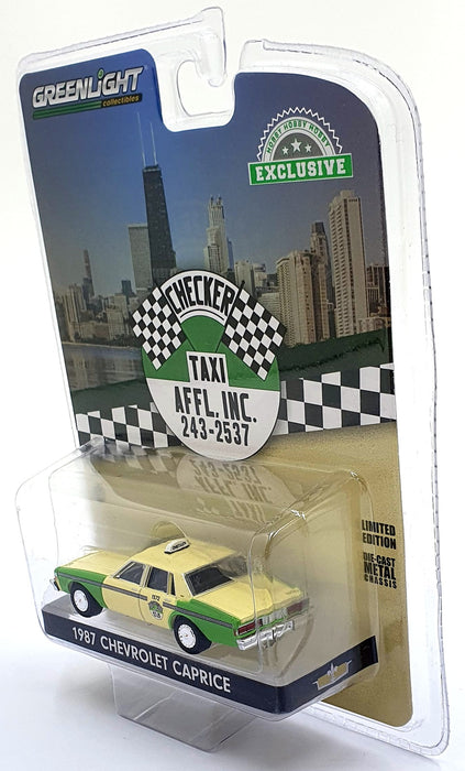 Greenlight 1/64 Scale 30233 - 1987 Chevrolet Caprice Checker Taxi