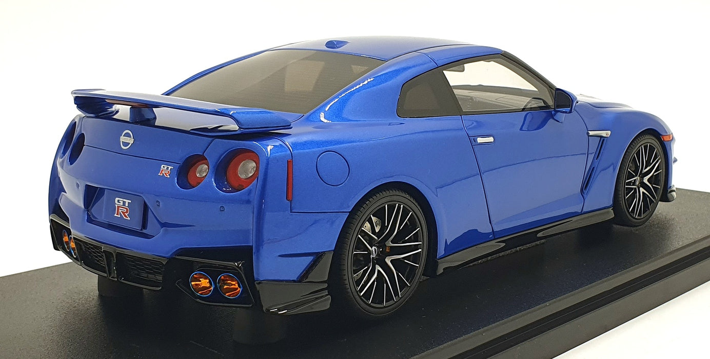 GT Spirit 1/18 Scale Resin GT521 - 2024 Nissan GT-RR35 - Blue