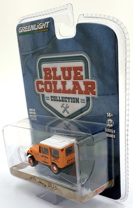 Greenlight 1/64 Scale 35200 - 1974 Jeep DJ-5 - Orange