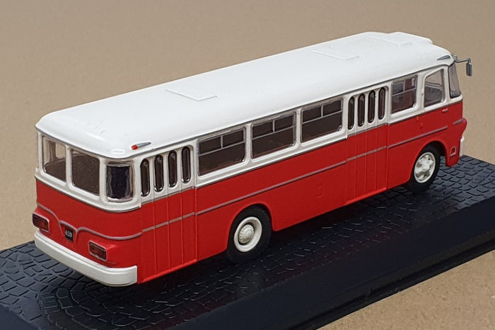 Atlas Editions 1/72 Scale 3 570 006 - 1959 Ikarus 620 Bus Coach - Red/White