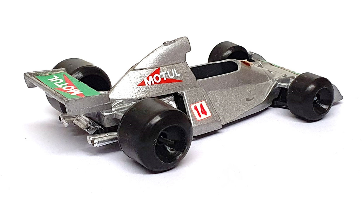 Polistil Appx 8cm Long Diecast RJ.7 - F1 BRM P.202 #14 - Silver/Green