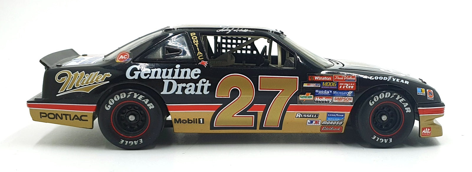 Ertl 1/18 Scale Diecast 7597 - Pontiac R.Wallace #27 Miller Genuine Draft