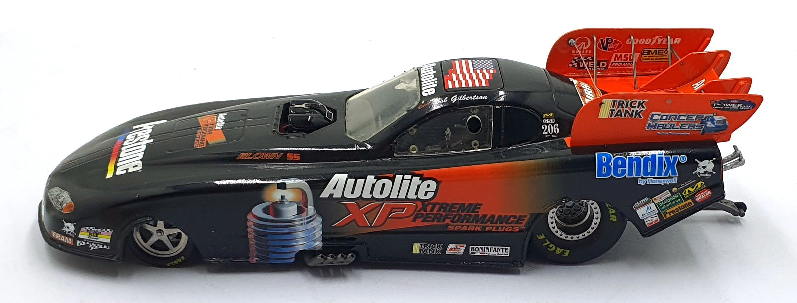 Racing Champions 1/24 Scale 18647PH - Chevrolet Funny Car Dragster NHRA 2005