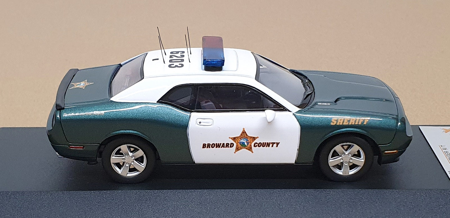 PremiumX 1/43 Scale PR0052 - 2009 Dodge Challenger R/T Broward County Sheriff