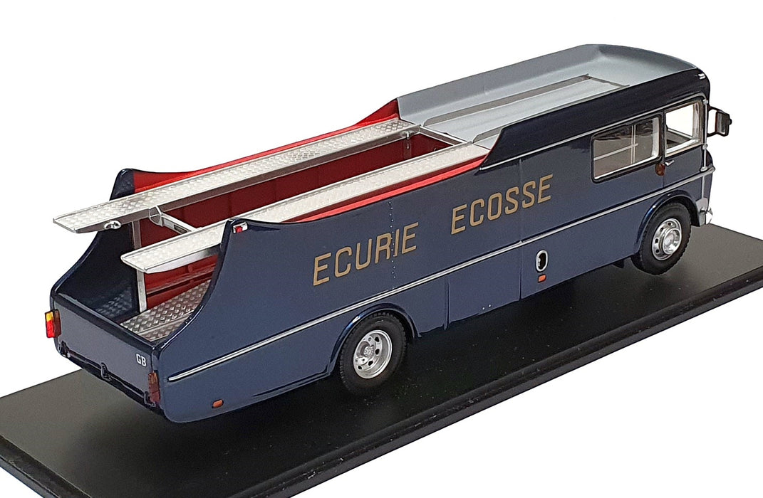 Spark 1/43 Scale S0285 - 1959 Commer Ecurie Ecosse Team Transporter - Dk. Blue