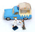 Corgi Toys 447 Reissue CD54321032 - Wall's Ford Ice Cream Van + Figures - Blue
